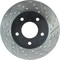 Centric Parts Sport Drilled/Slotted Brake Rotor, 127.62045L 127.62045L - alternate 1